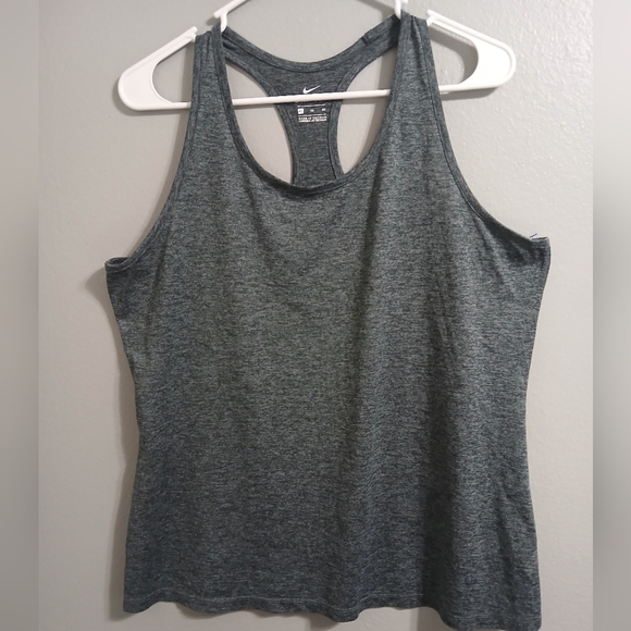 Nike Women's Gray Tank Top - Picture 1 of 11